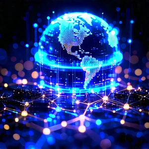 Blockchain network visualization