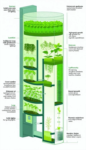 The Image Is A Diagram Showing The Different Stages Of Plant Growth