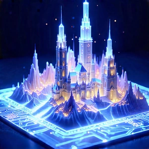 3d printer with holographic projection