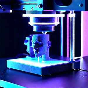 3d printer with laser scanning