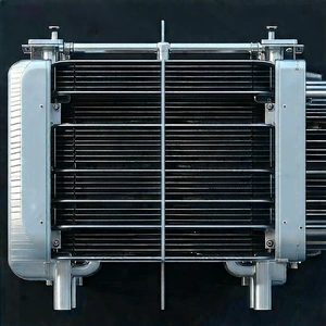 Close-up of cooling system