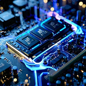 Close-up of memory module
