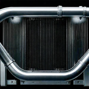 Close-up of cooling system
