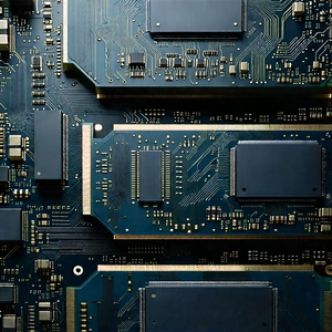 Close-up of memory module