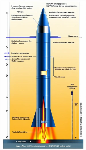 A Rocket Being Assembled, With Various Parts Being Attached To It