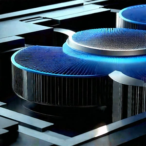 Close-up of cooling system
