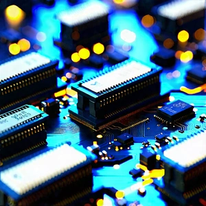Close-up of memory module