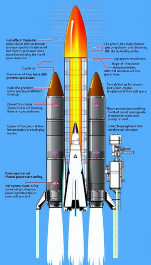 The Image Is A Diagram Of A Rocket, Showing Its Various Components And Their Functions