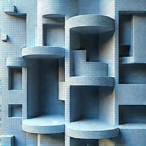 Macro view of synthetic material