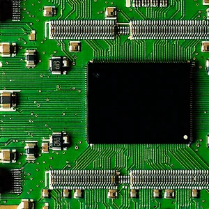 Close-up of memory module