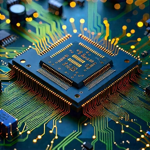 Microchip with data streams