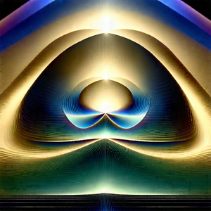 Smartphone with digital artwork