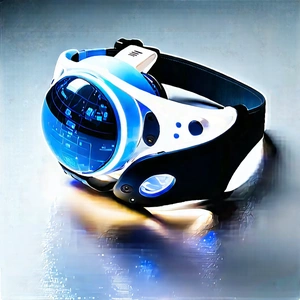 Innovative Wearable Device Design With Futuristic-looking Headset