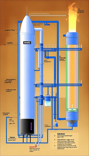 A Large Blue Structure Is Shown In A Drawing, With A Yellow Line Running Through It