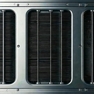 Tech 3D Render: Close-up of cooling system