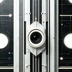 Close-up of sensor array