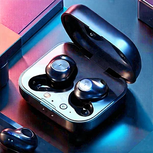 Wireless earbuds with streaming content