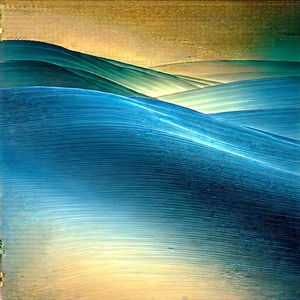 Abstract Vintage Film Photography: Wave Propagation Captured In Abstract Form With Painting Wave,