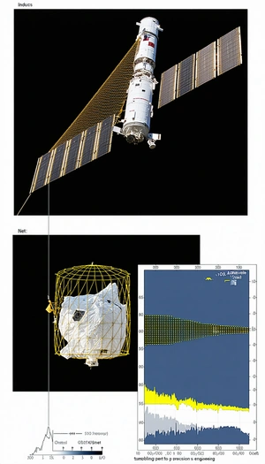A Spacecraft With A Large Satellite Dish On Top Of It