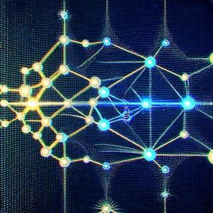 Blockchain Network Visualization With Image, There