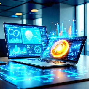 Healthcare technology in tech office