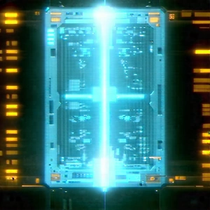Quantum computer with digital particles