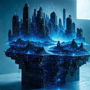 Blockchain network visualization