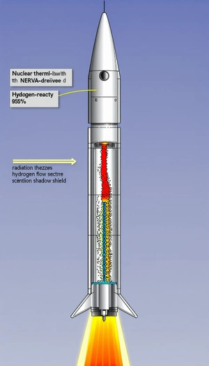 A Large, Cylindrical Object With A Red And Yellow Light Inside