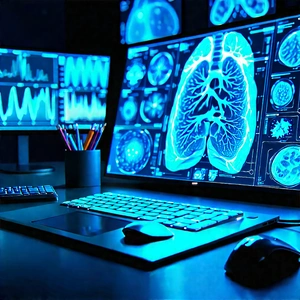 Healthcare technology in tech office