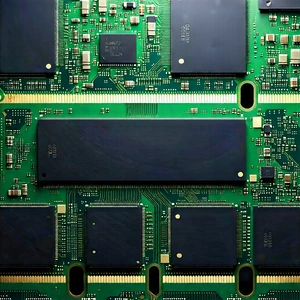 Close-up of memory module