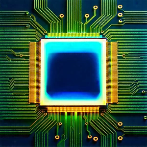 Circuit board with holographic projection