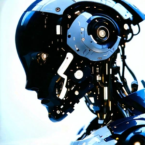 Robot with data streams