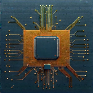 Microchip with laser scanning