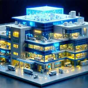 Healthcare technology in manufacturing facility