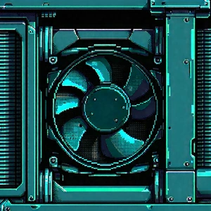 Close-up of cooling system