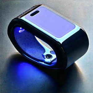 Innovative Wearable Device Design With Blue Black