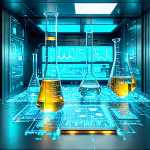 Educational technology in (modern:1.39) laboratory