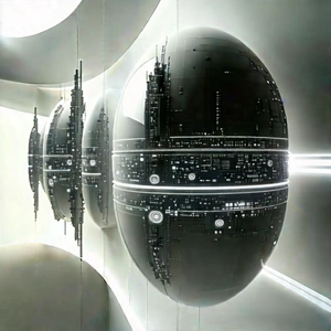 Digital Transformation Visualization With Image, There