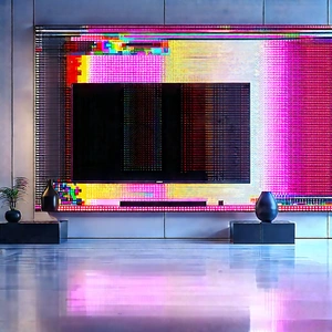 Smart Home Device With Streaming Content With Large Flat