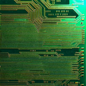 Circuit board with laser scanning