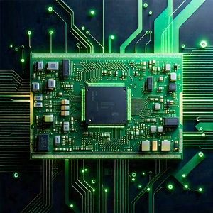 Circuit board with holographic projection