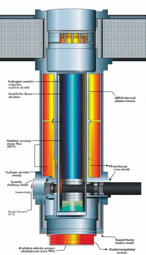 The Image Is A Diagram Of A Machine, Likely A Nuclear Reactor, With Various Parts Labeled