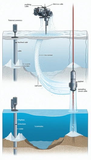 A Diagram Of A Deep Sea Water System, With A Focus On The Water Flow And Pressure