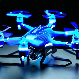 Drone with holographic display