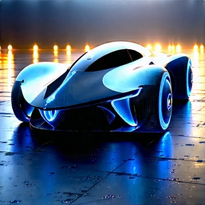 Innovative Electric Vehicle (design:1.13) With Futuristic Sleek