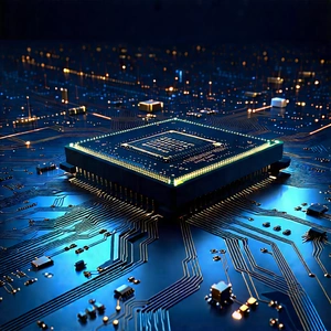 Circuit board with data streams