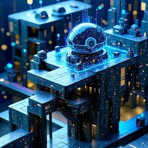 Artificial Intelligence Visualization With Image, There