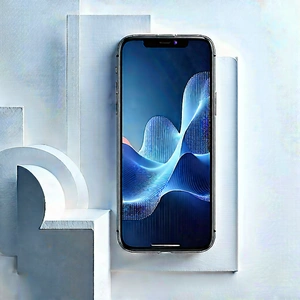 Smartphone With Data Visualization With Cell Phone
