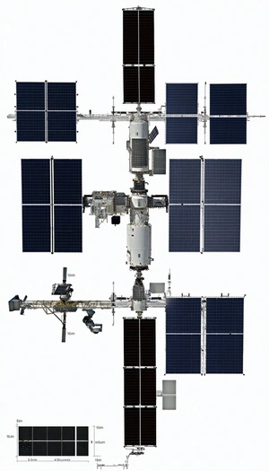 space station shown series diagrams