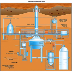 large industrial plant